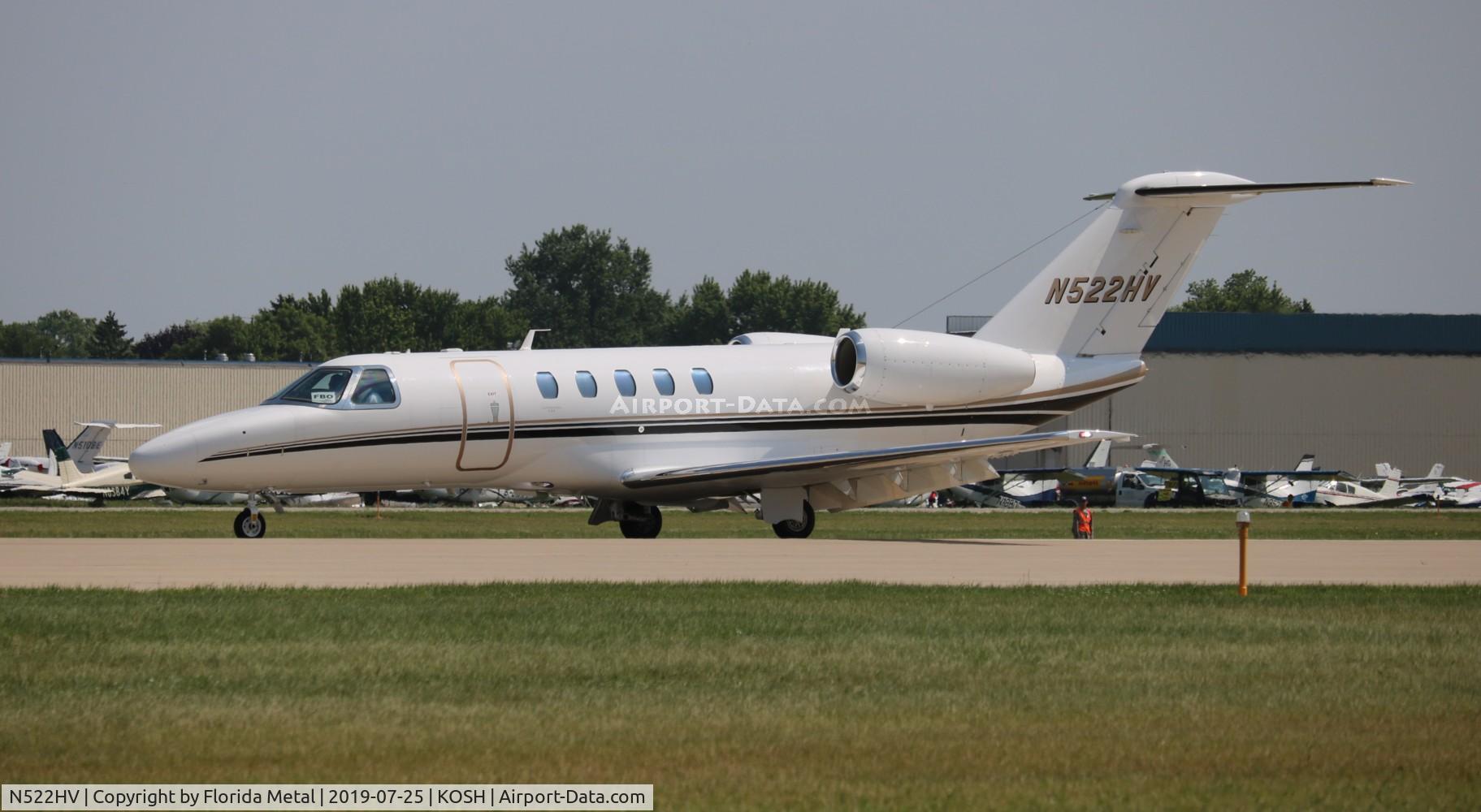 N522HV, 2016 Cessna 525C CitationJet CJ4 C/N 525C-0229, Citation CJ4