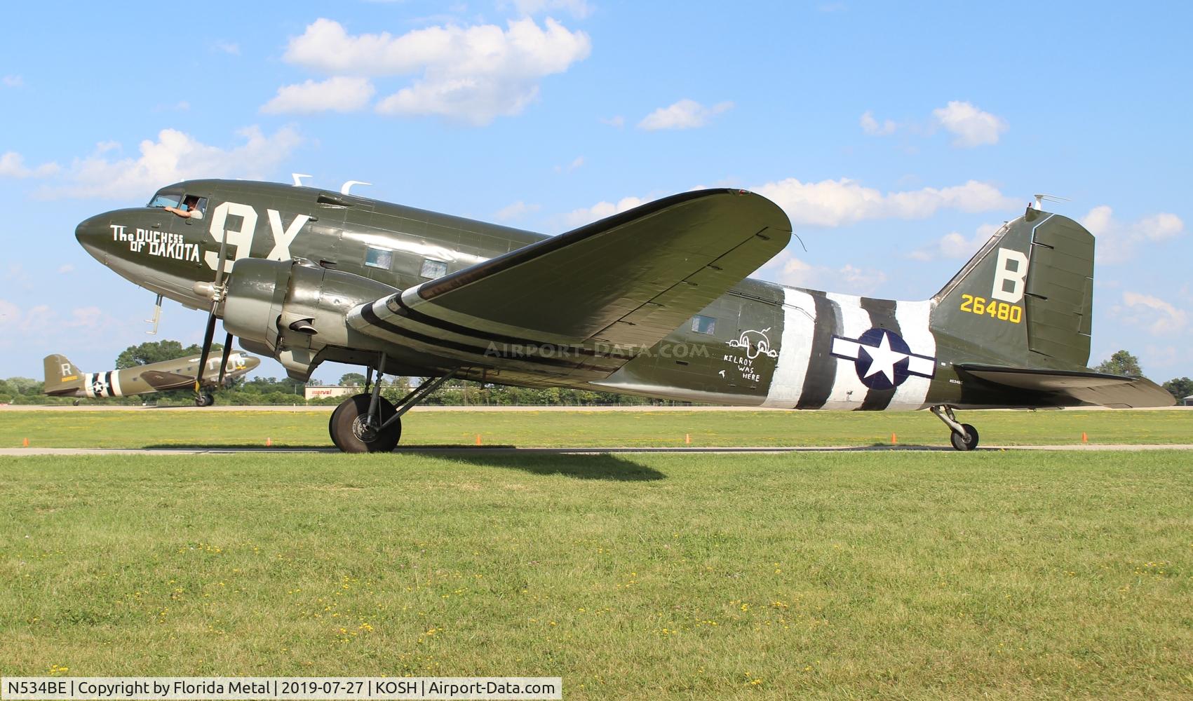 N534BE, 1944 Douglas DC-3A-S1C3G C/N 4932, Duchess of Dakota