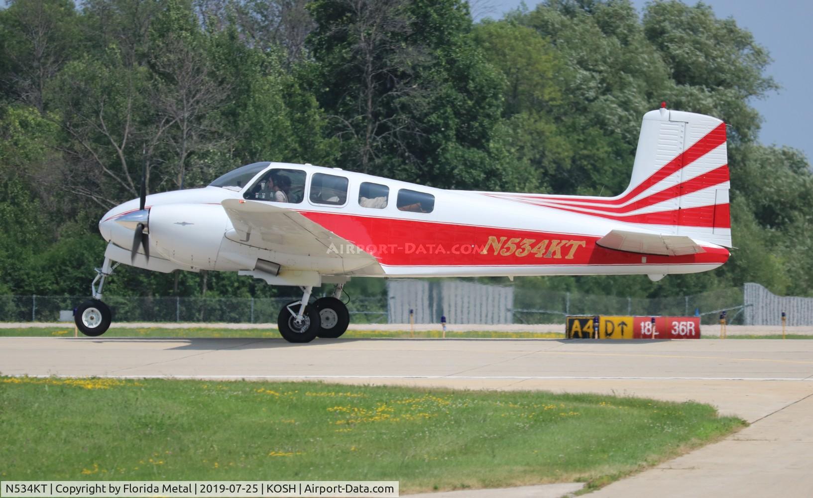 N534KT, 1962 Beech D50E Twin Bonanza C/N DH-322, Beech D50E
