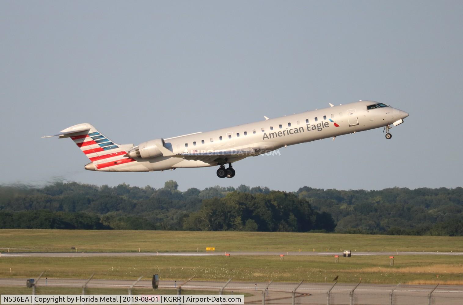 N536EA, Bombardier CRJ-702 (CL-600-2C10) Regional Jet C/N 10315, American Eagle