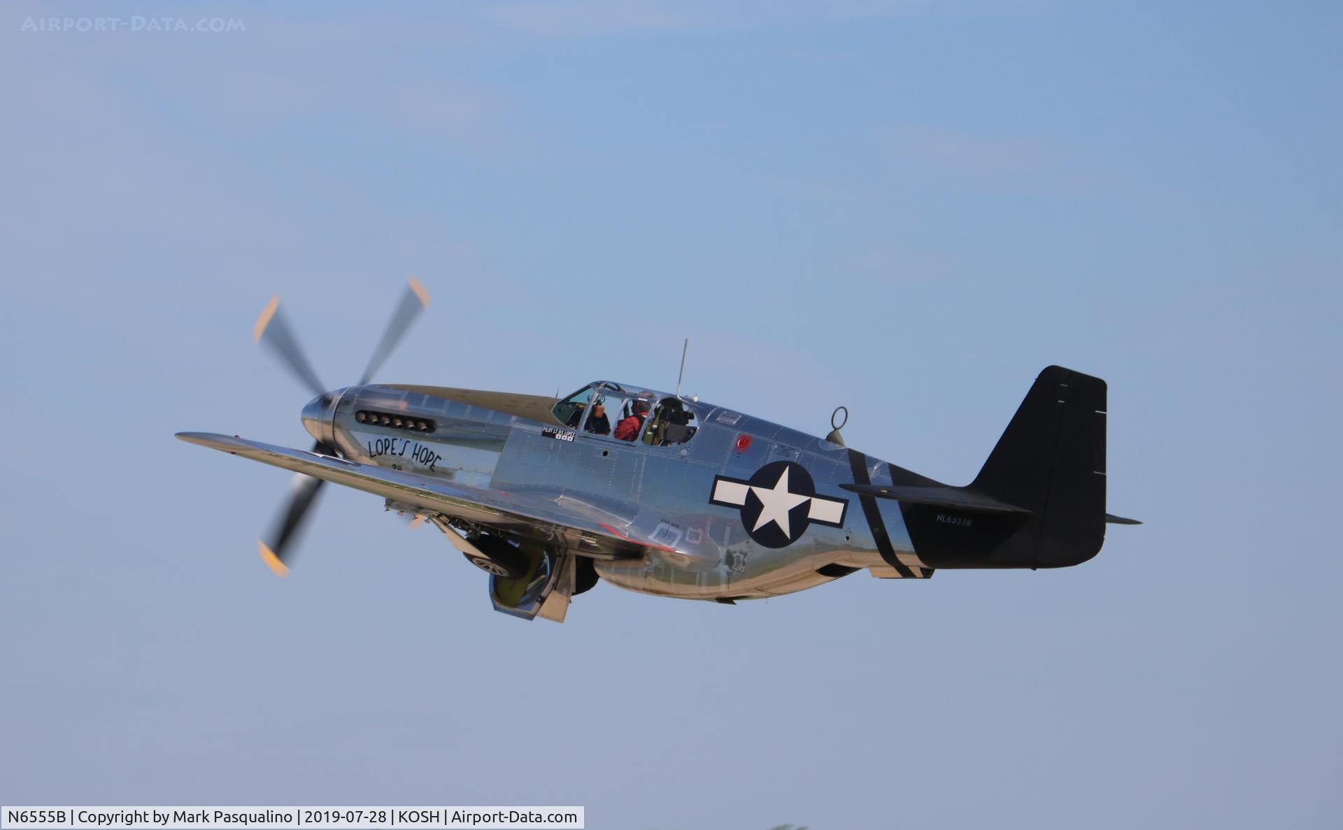 N6555B, 1943 North American P-51C Mustang C/N 103-26538, North American P-51C