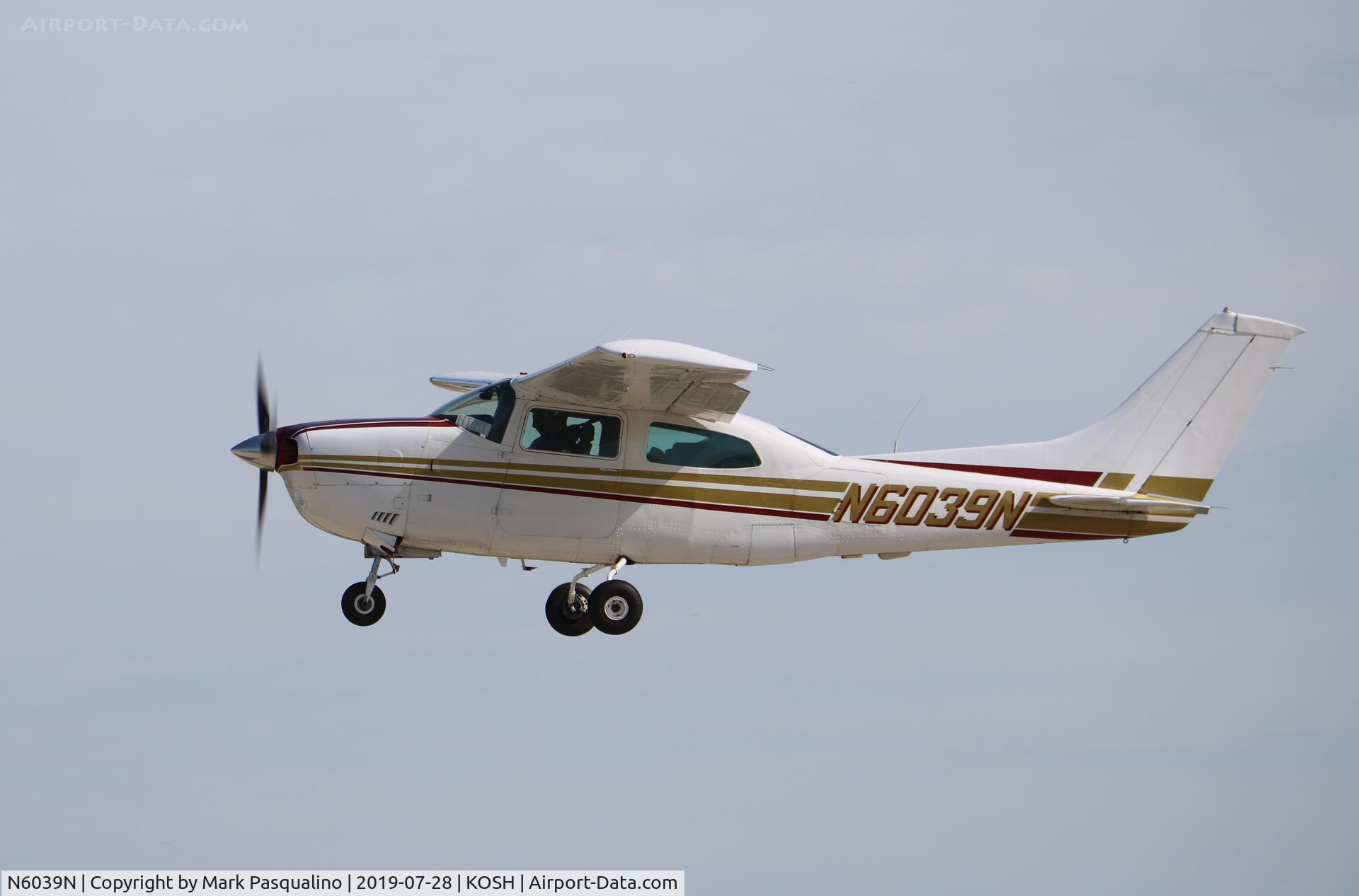 N6039N, 1978 Cessna 210M Centurion C/N 21062907, Cessna 210M