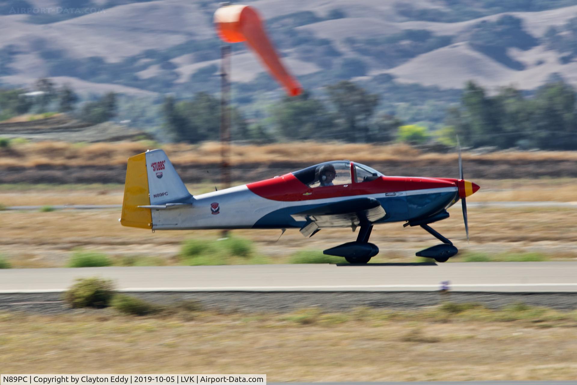 N89PC, 1995 Vans RV-6A C/N 21165, Livermore airport airshow 2019.