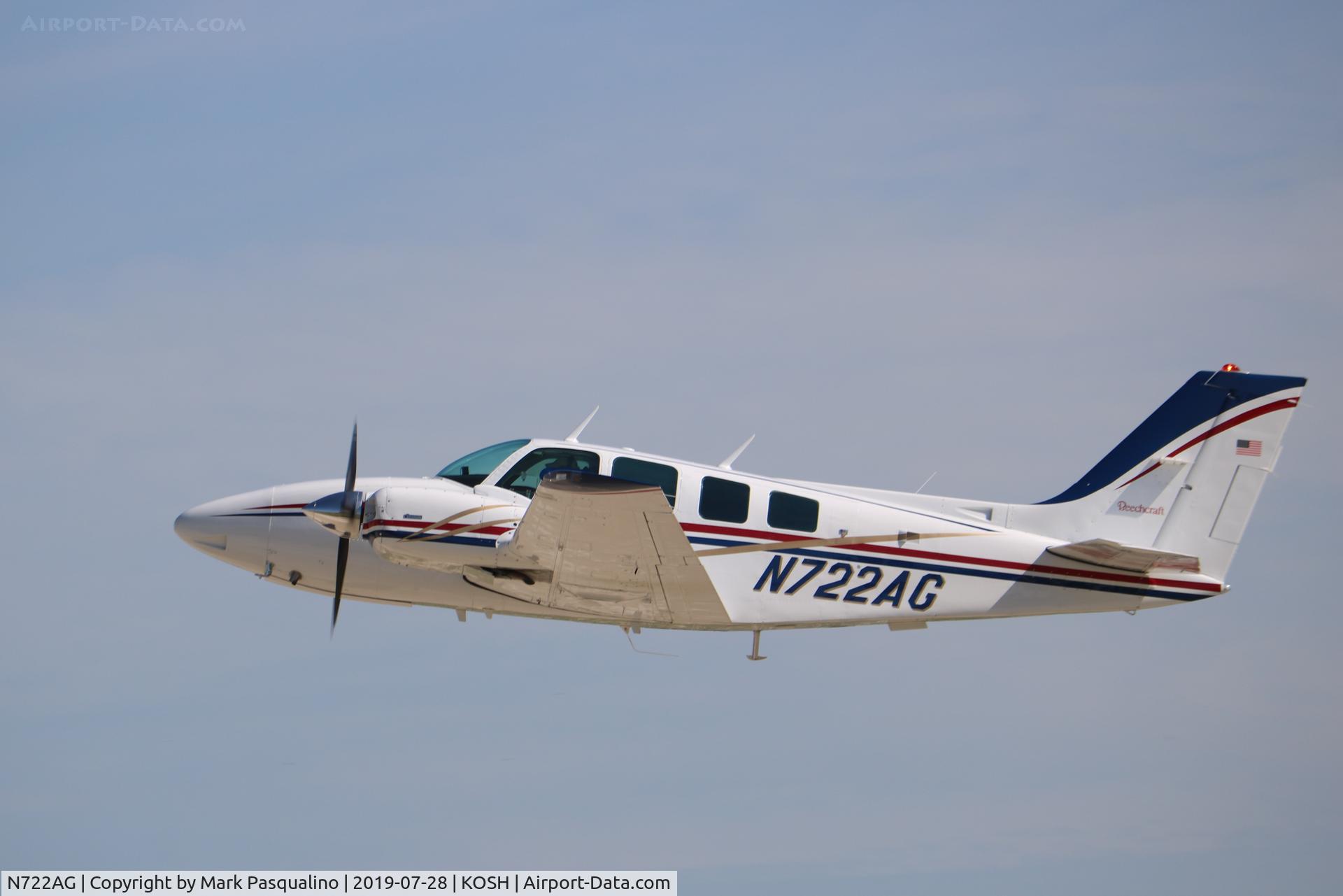 N722AG, 1977 Beech 58 Baron C/N TH-799, Beech 58