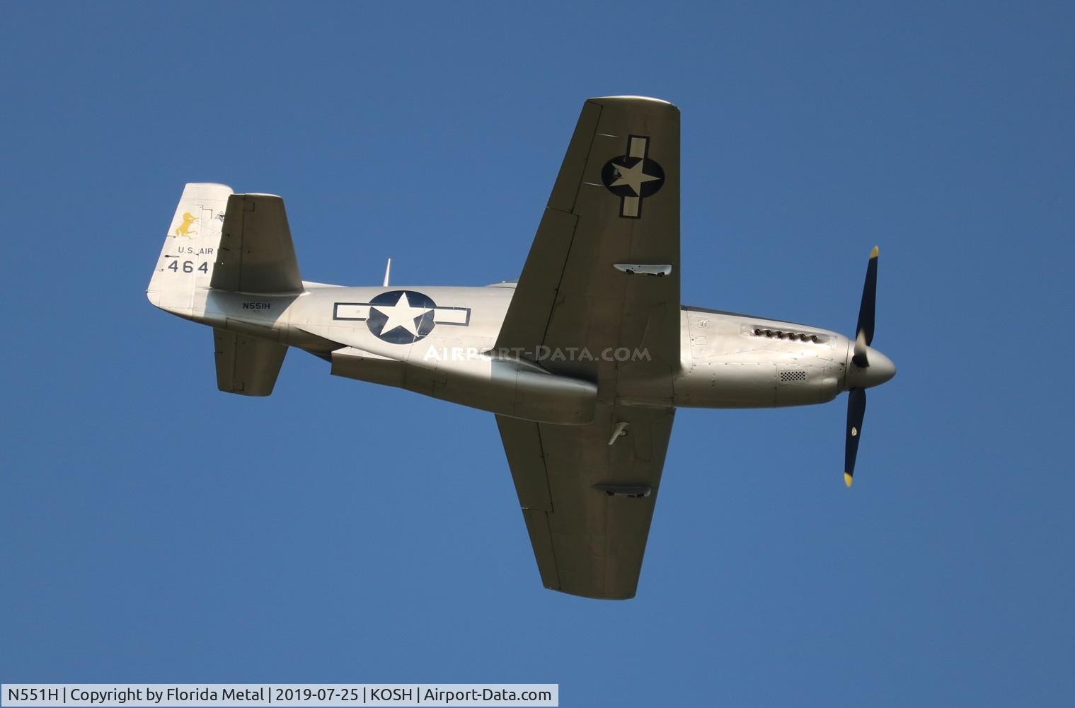 N551H, 1944 North American F-51-H-5-NA C/N 44-64314, F-51H