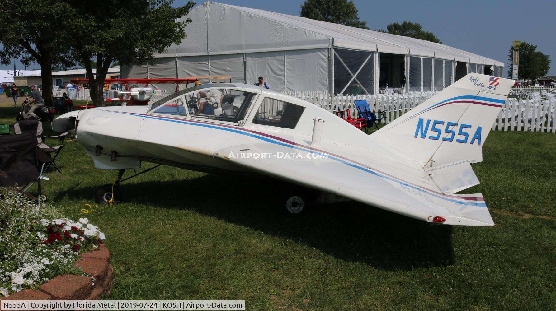 N555A, 1962 Dyke JD-2 Delta C/N 1001, Dyke Delta