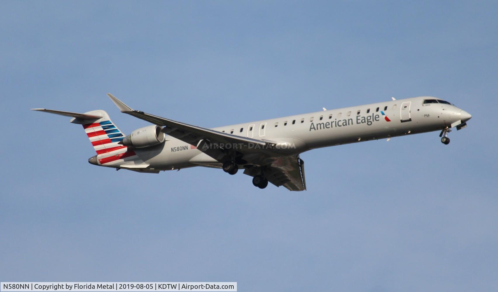 N580NN, 2015 Bombardier CRJ-900LR (CL-600-2D24) C/N 15383, American Eagle