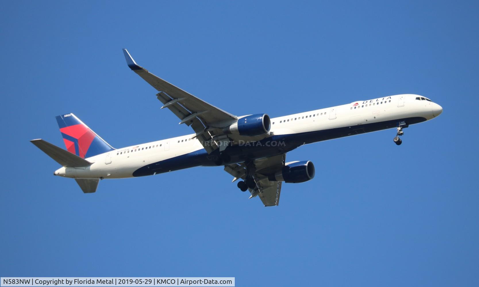 N583NW, 2002 Boeing 757-351 C/N 32983, Delta