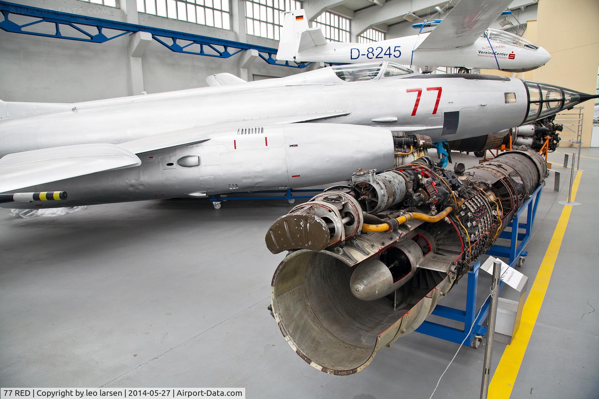 77 RED, Yakovlev Yak-27R C/N 0708, Technikmuseum Dessau 27.5.2014