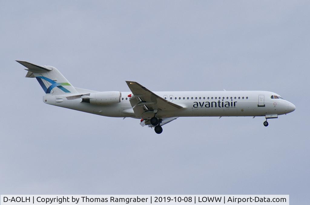 D-AOLH, 1995 Fokker 100 (F-28-0100) C/N 11505, Avanti Air Fokker 100