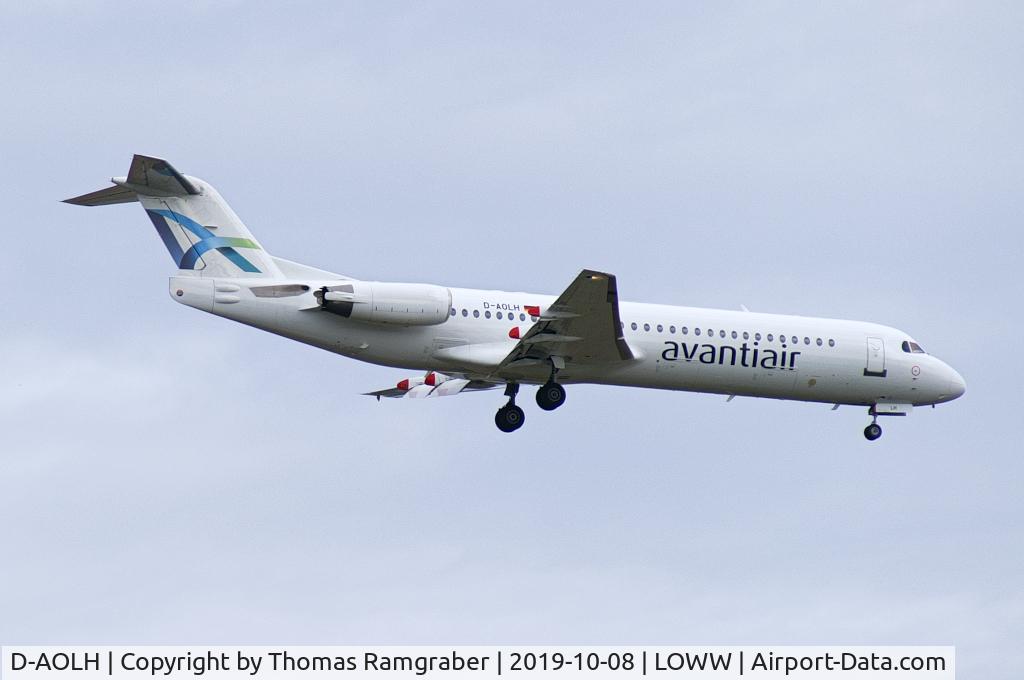 D-AOLH, 1995 Fokker 100 (F-28-0100) C/N 11505, Avanti Air Fokker 100