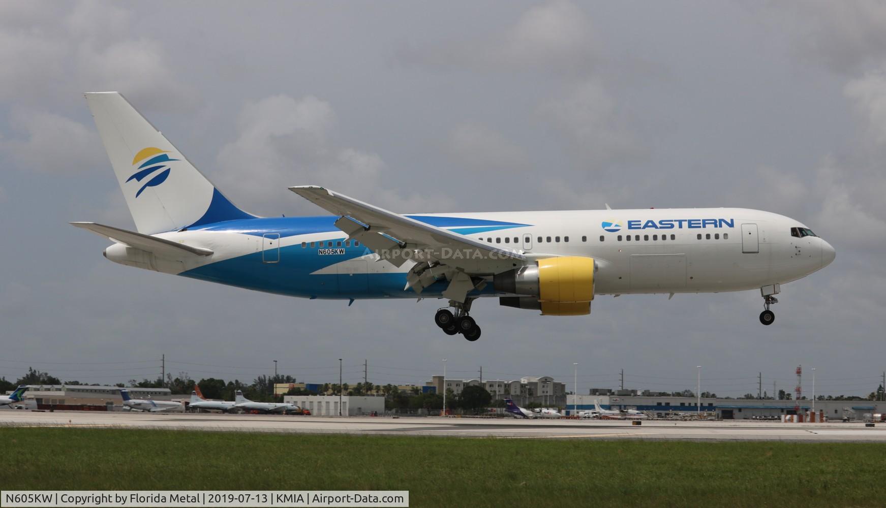 N605KW, 1984 Boeing 767-266/ER C/N 23180, Eastern