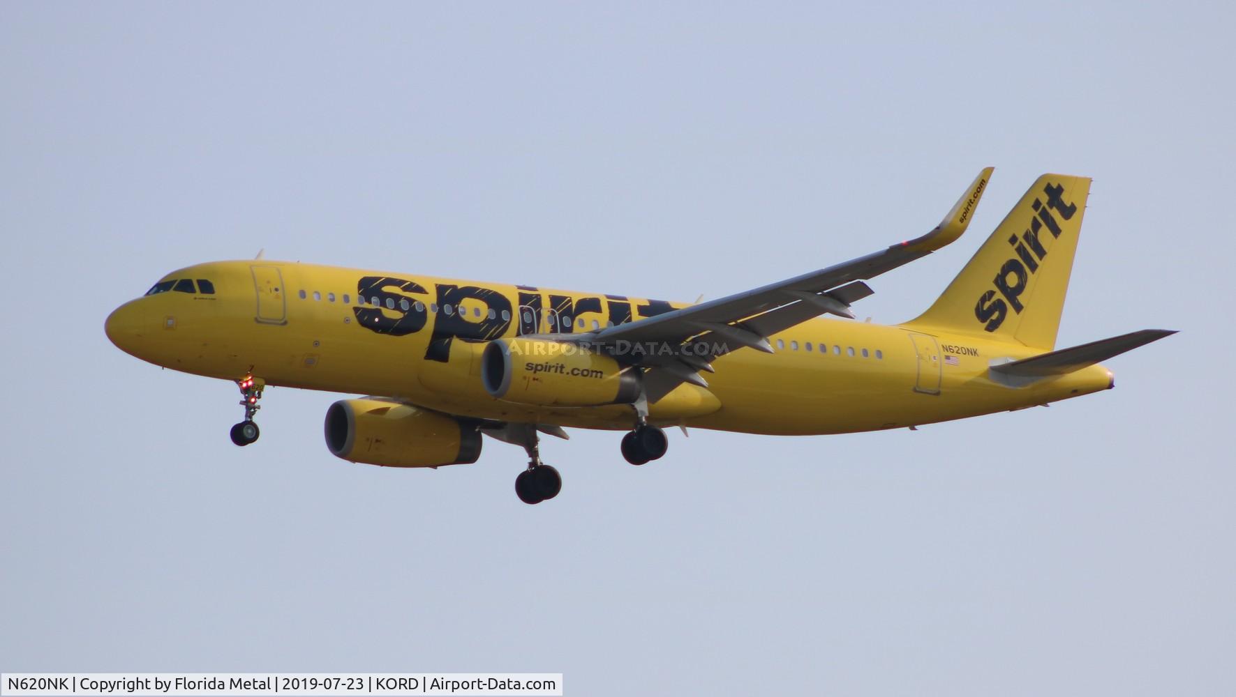 N620NK, 2013 Airbus A320-232 C/N 5624, Spirit