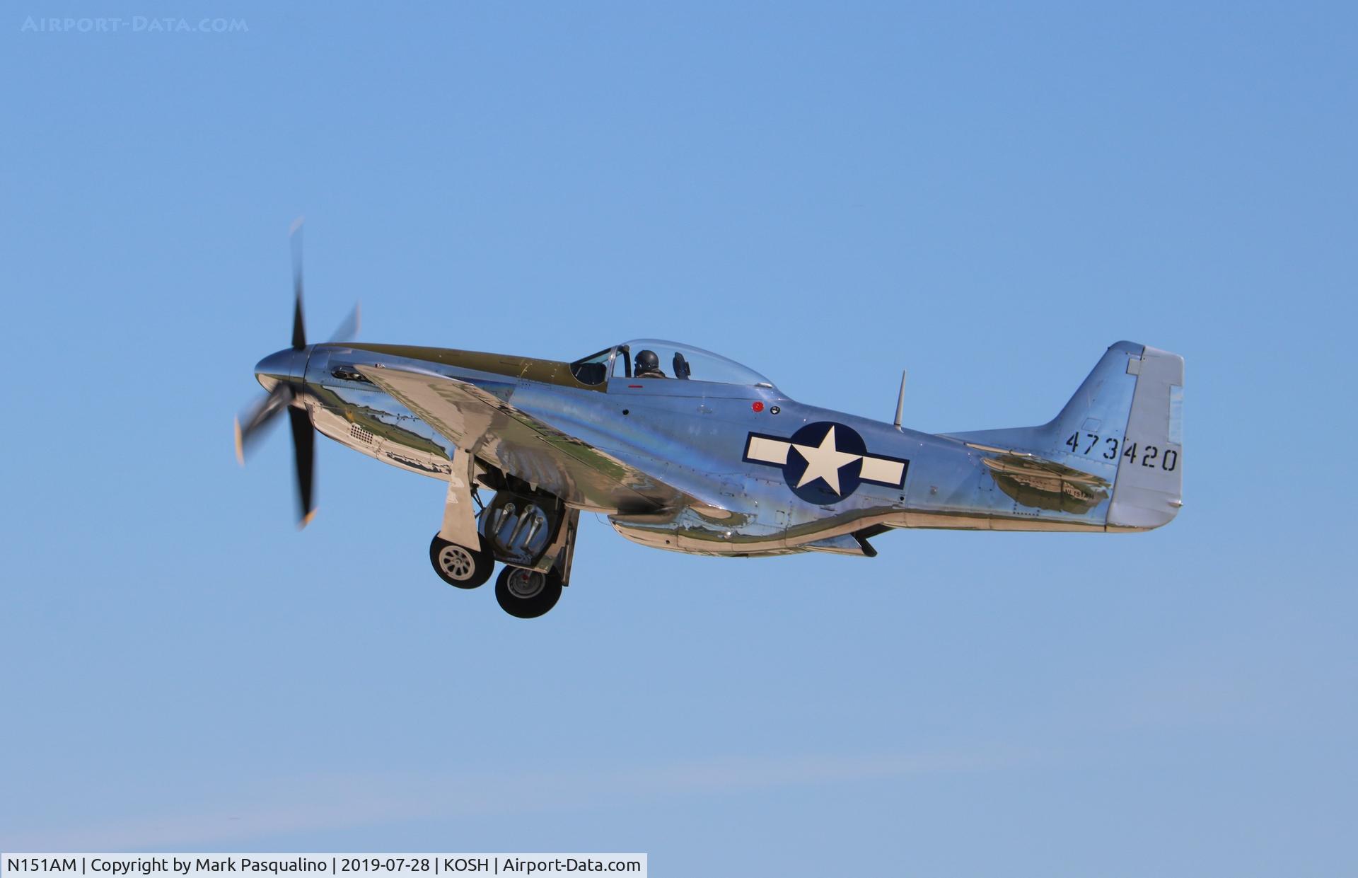 N151AM, 1944 North American P-51D Mustang C/N 122-39879, North American P-51D
