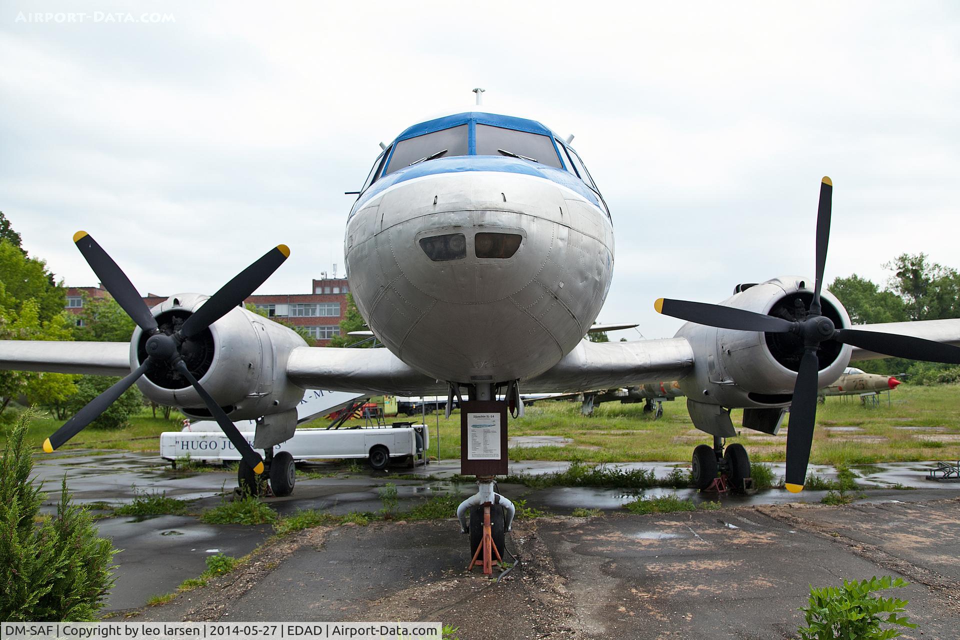 DM-SAF, 1957 Ilyushin (VEB) Il-14P C/N 14803016, Technikmuseum Dessau 27.5.2014