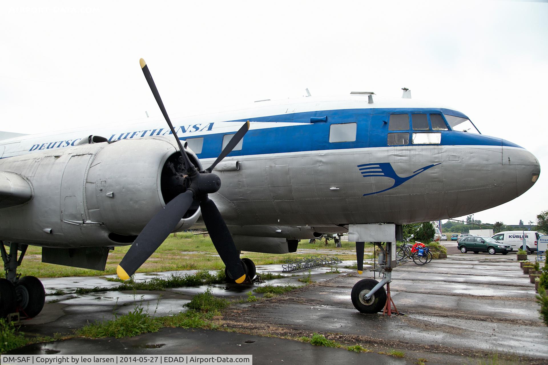DM-SAF, 1957 Ilyushin (VEB) Il-14P C/N 14803016, Technikmuseum Dessau 27.5.2014