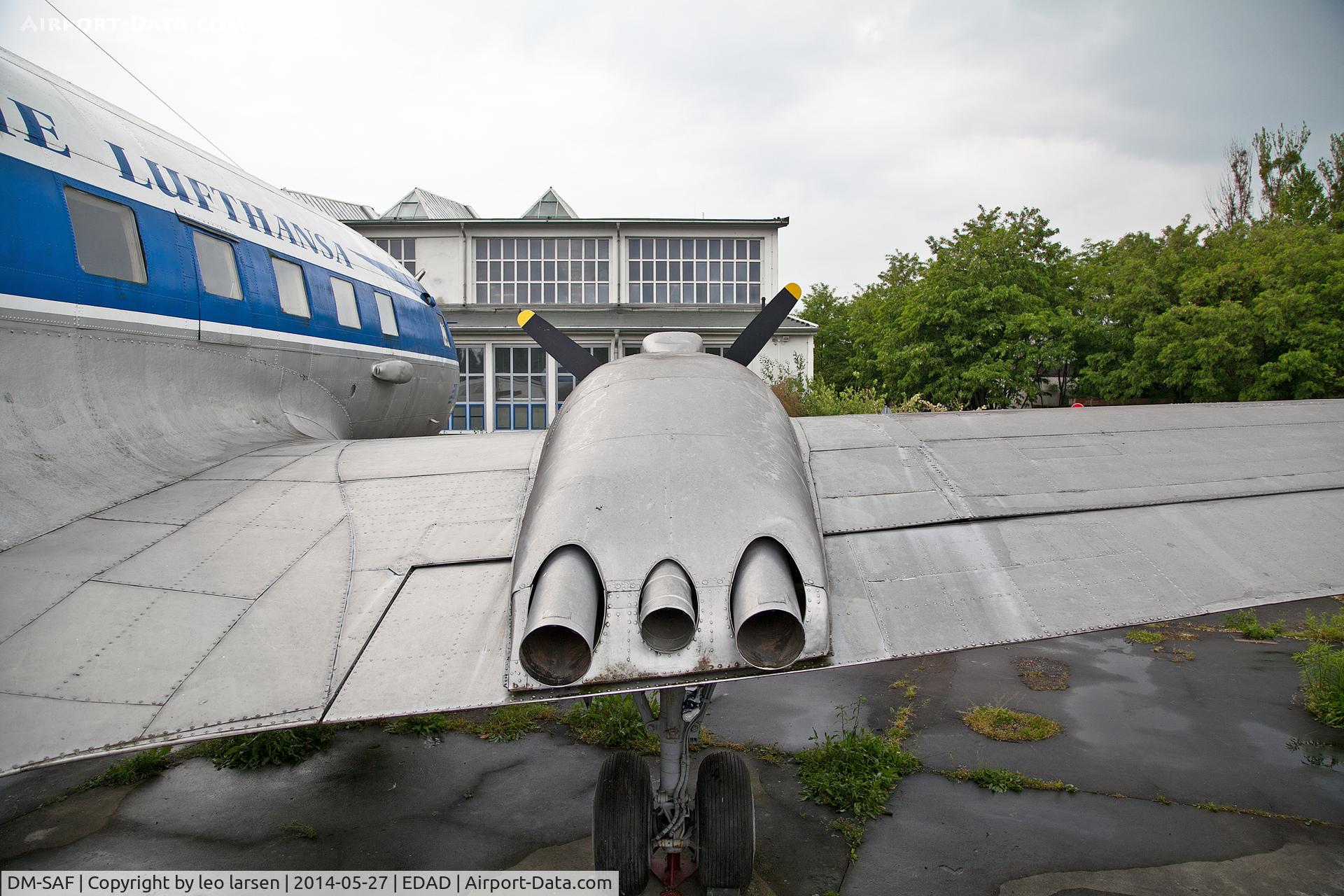 DM-SAF, 1957 Ilyushin (VEB) Il-14P C/N 14803016, Technikmuseum Dessau 27.5.2014