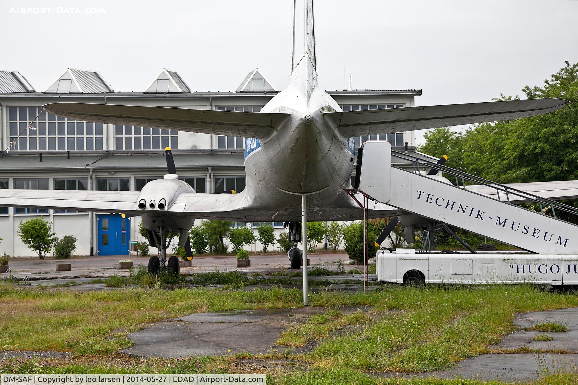 DM-SAF, 1957 Ilyushin (VEB) Il-14P C/N 14803016, Technik-museum Dessau 27.5.2014