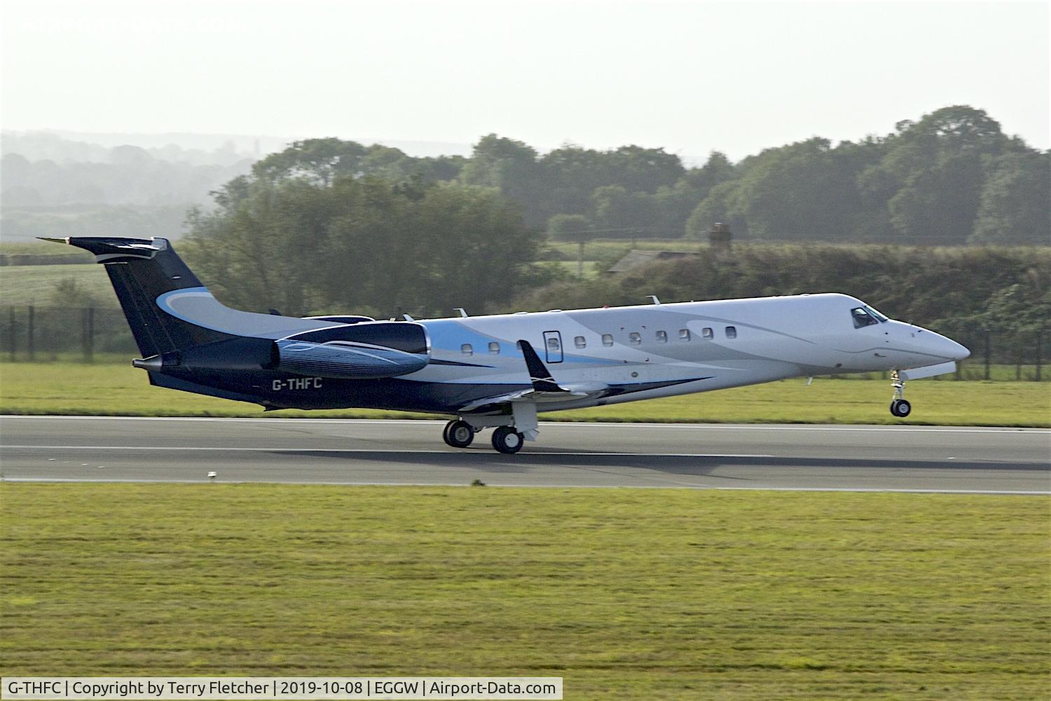 G-THFC, 2006 Embraer EMB-135BJ Legacy C/N 14500954, At Luton