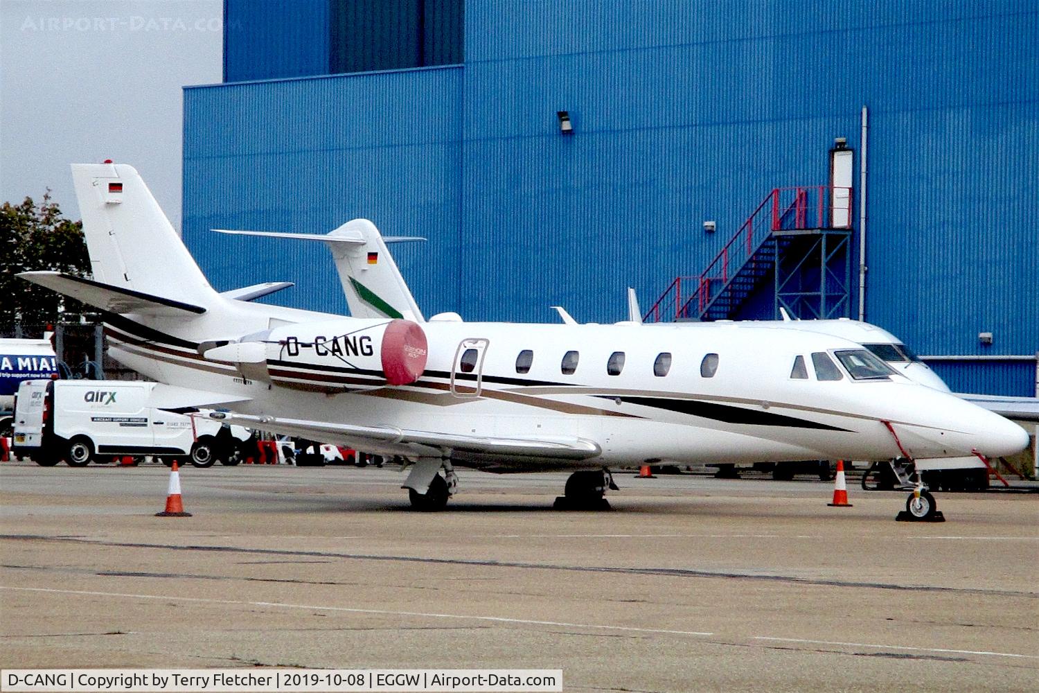 D-CANG, 2013 Cessna 560 Citation Excel XLS+ C/N 560-6128, At Luton