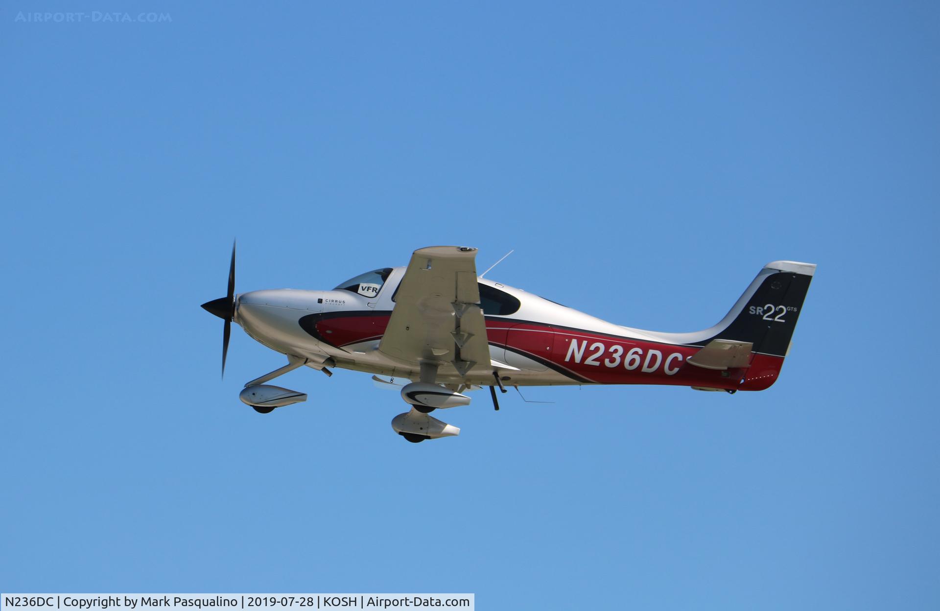N236DC, 2012 Cirrus SR22 GTS C/N 3836, Cirrus SR22