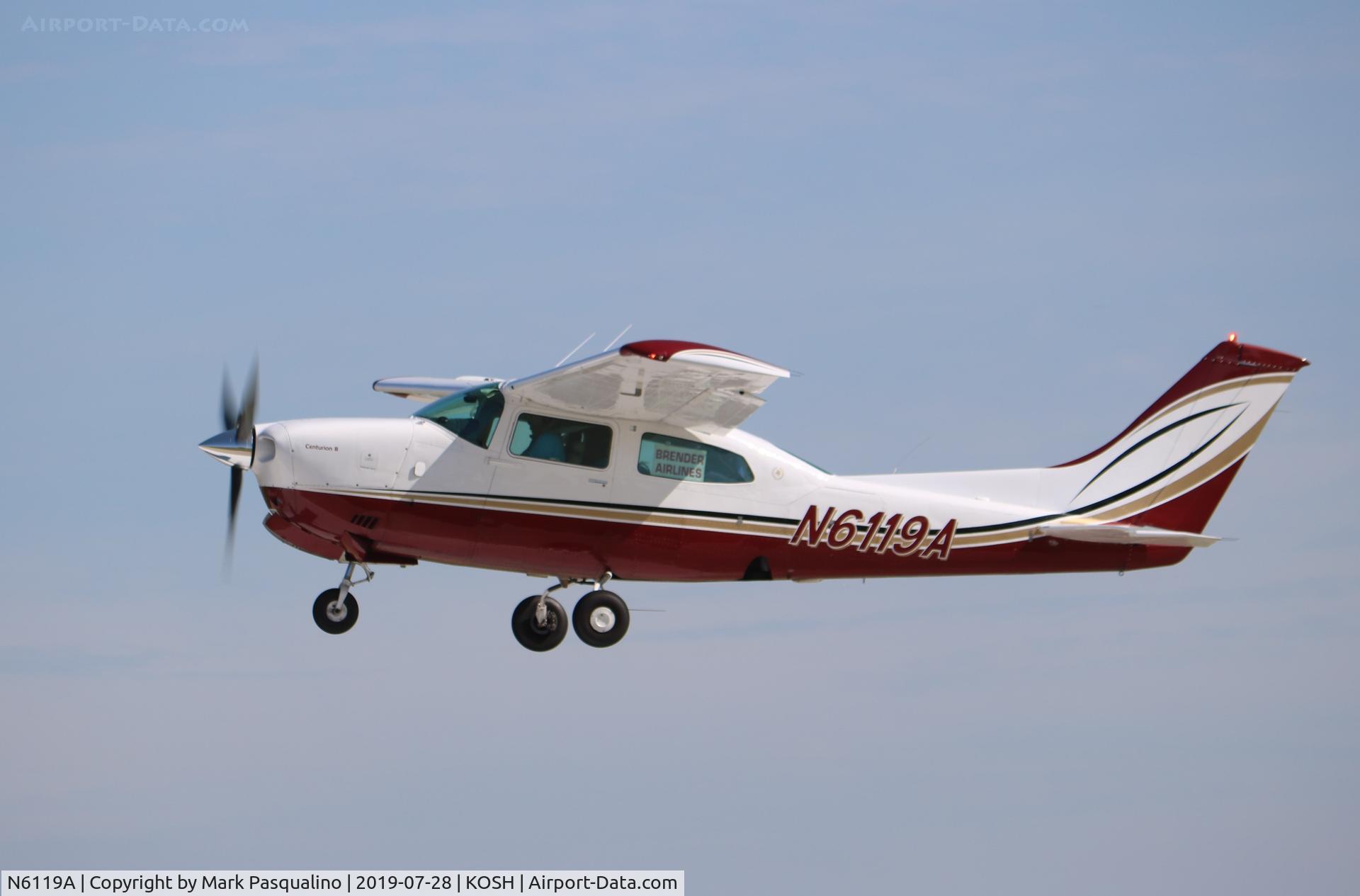 N6119A, 1979 Cessna T210N Turbo Centurion C/N 21063502, Cessna T210N