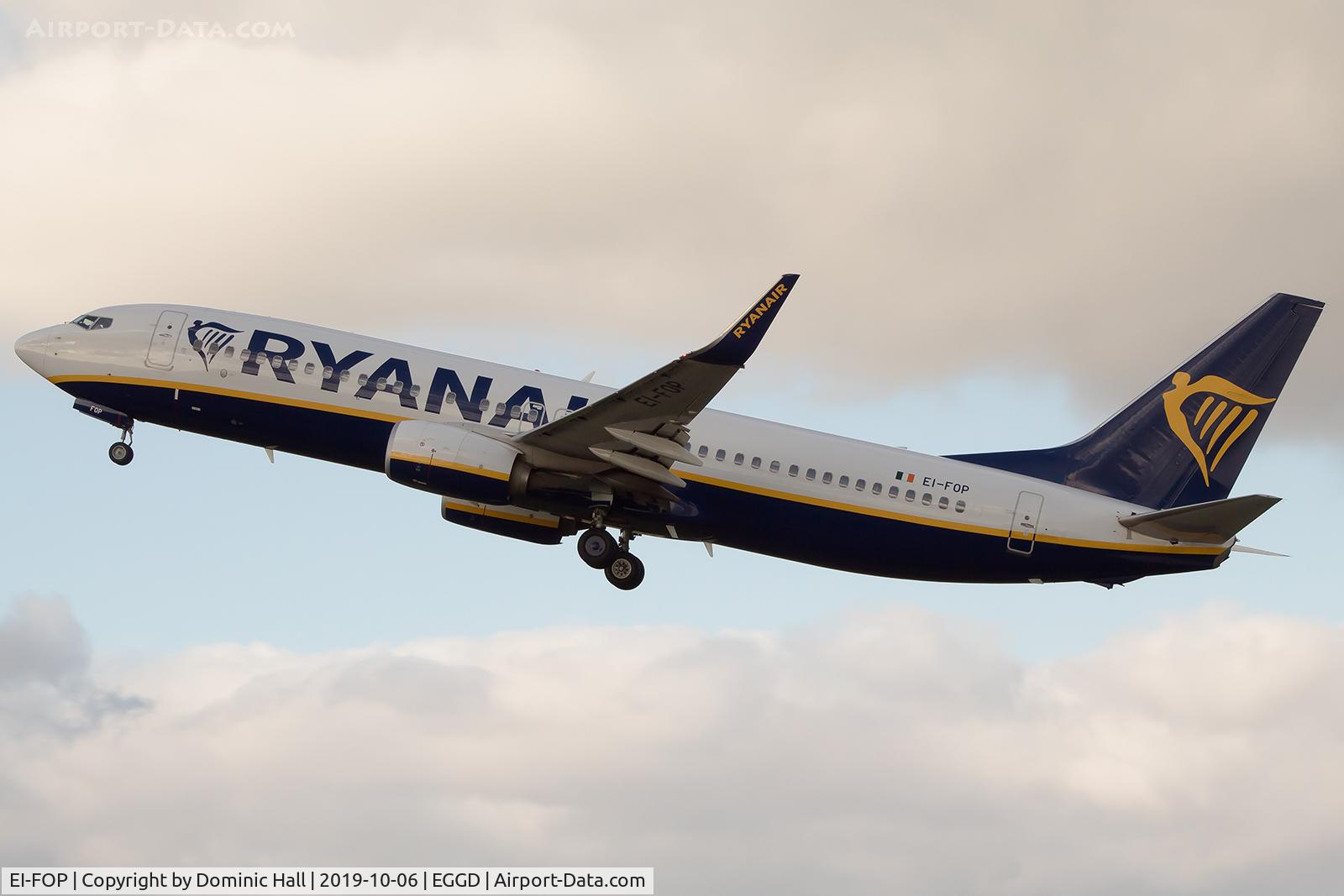 EI-FOP, 2016 Boeing 737-8AS C/N 44723, Departing RWY 27