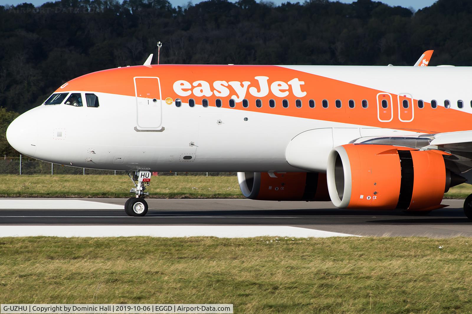 G-UZHU, 2018 Airbus A320-251N C/N 8681, Landing RWY 27