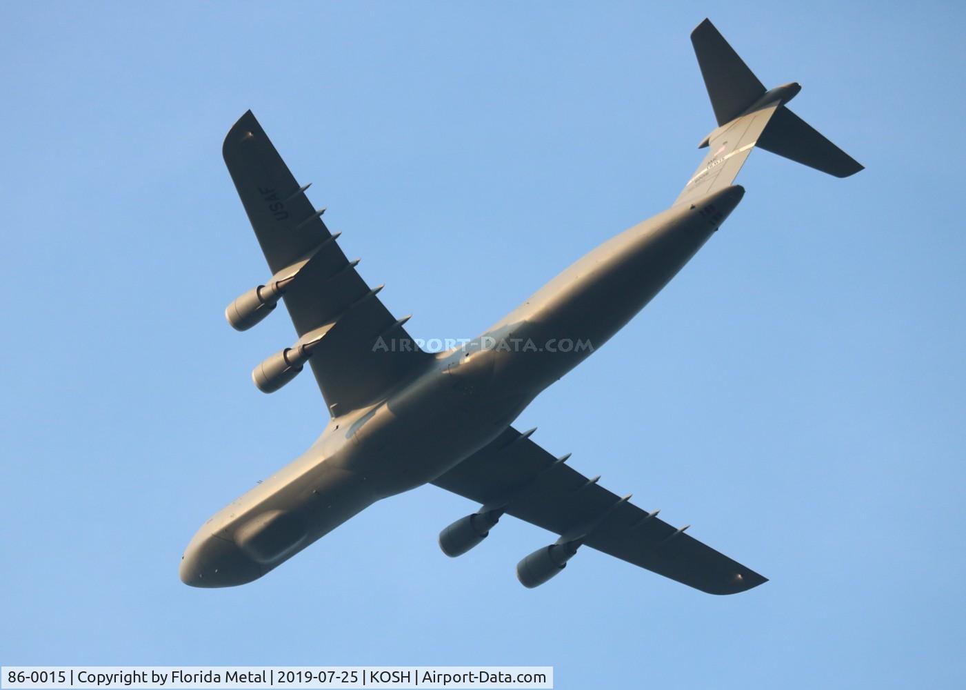 86-0015, 1986 Lockheed C-5M Super Galaxy C/N 500-0101, Air Venture 2019
