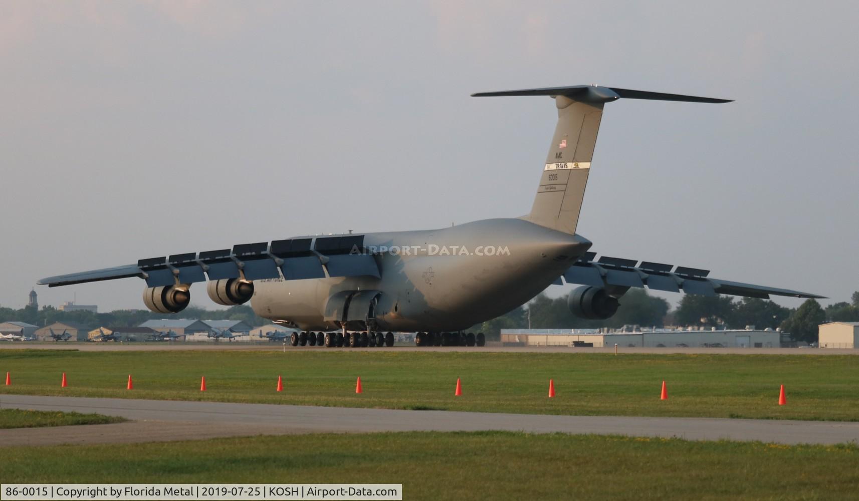 86-0015, 1986 Lockheed C-5M Super Galaxy C/N 500-0101, Air Venture 2019