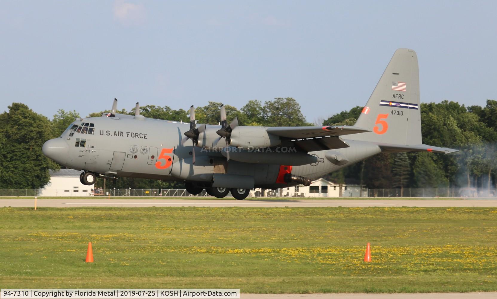 94-7310, 1995 Lockheed C-130H Hercules C/N 382-5396, Air Venture 2019