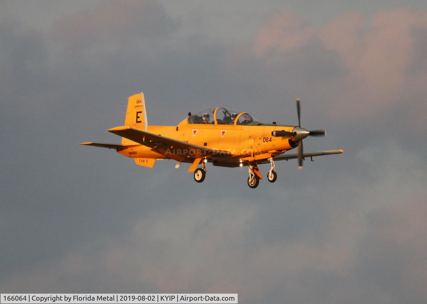 166064, Raytheon T-6B Texan II C/N PN-55, Thunder Over Michigan 2019