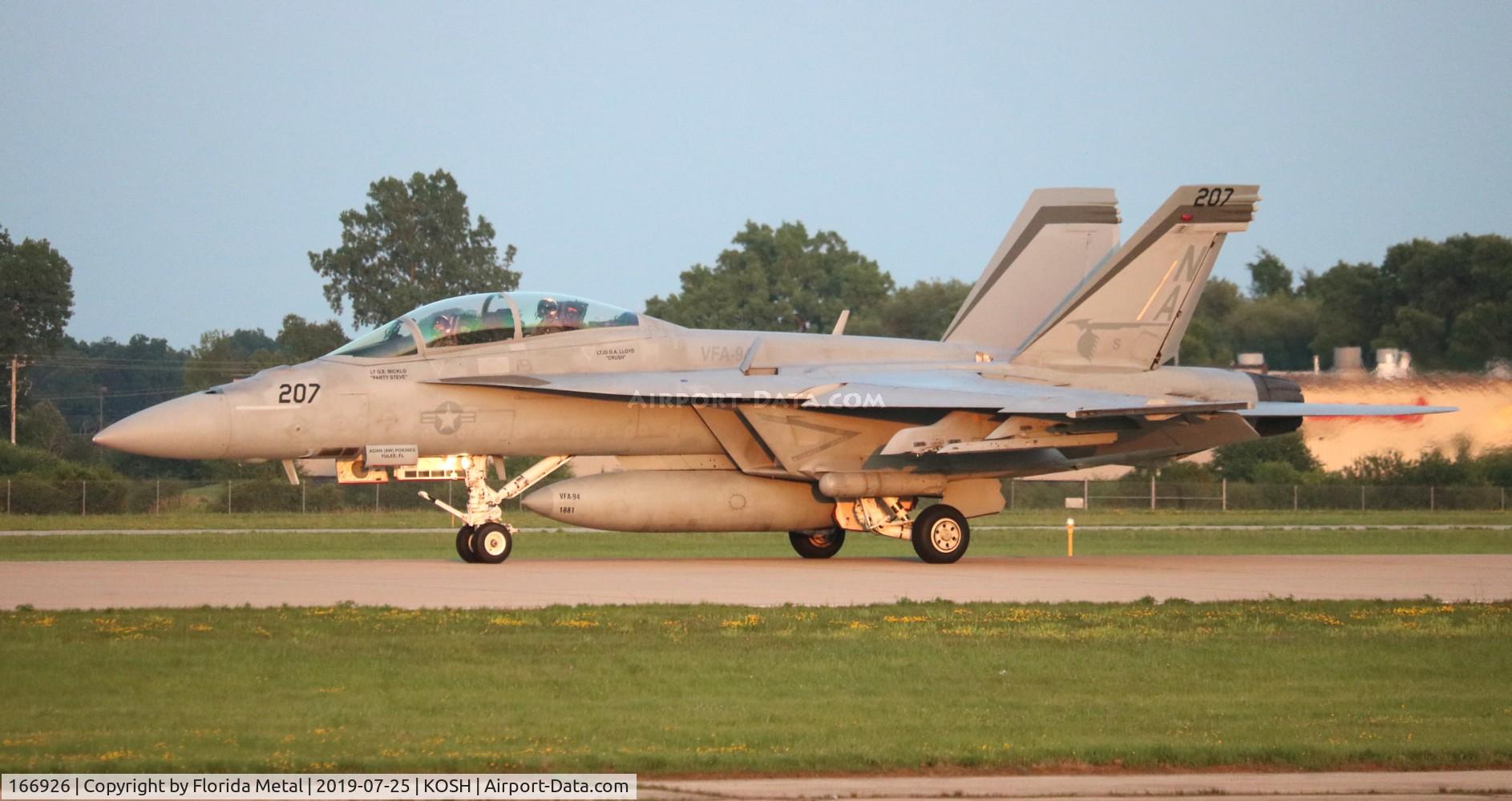 166926, Boeing F/A-18F Super Hornet C/N F234, Air Venture 2019