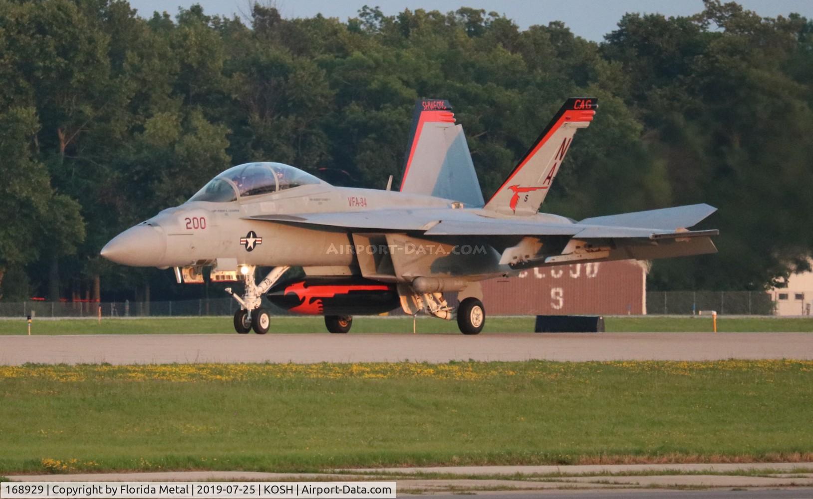 168929, Boeing F/A-18F Super Hornet C/N F275, Air Venture 2019