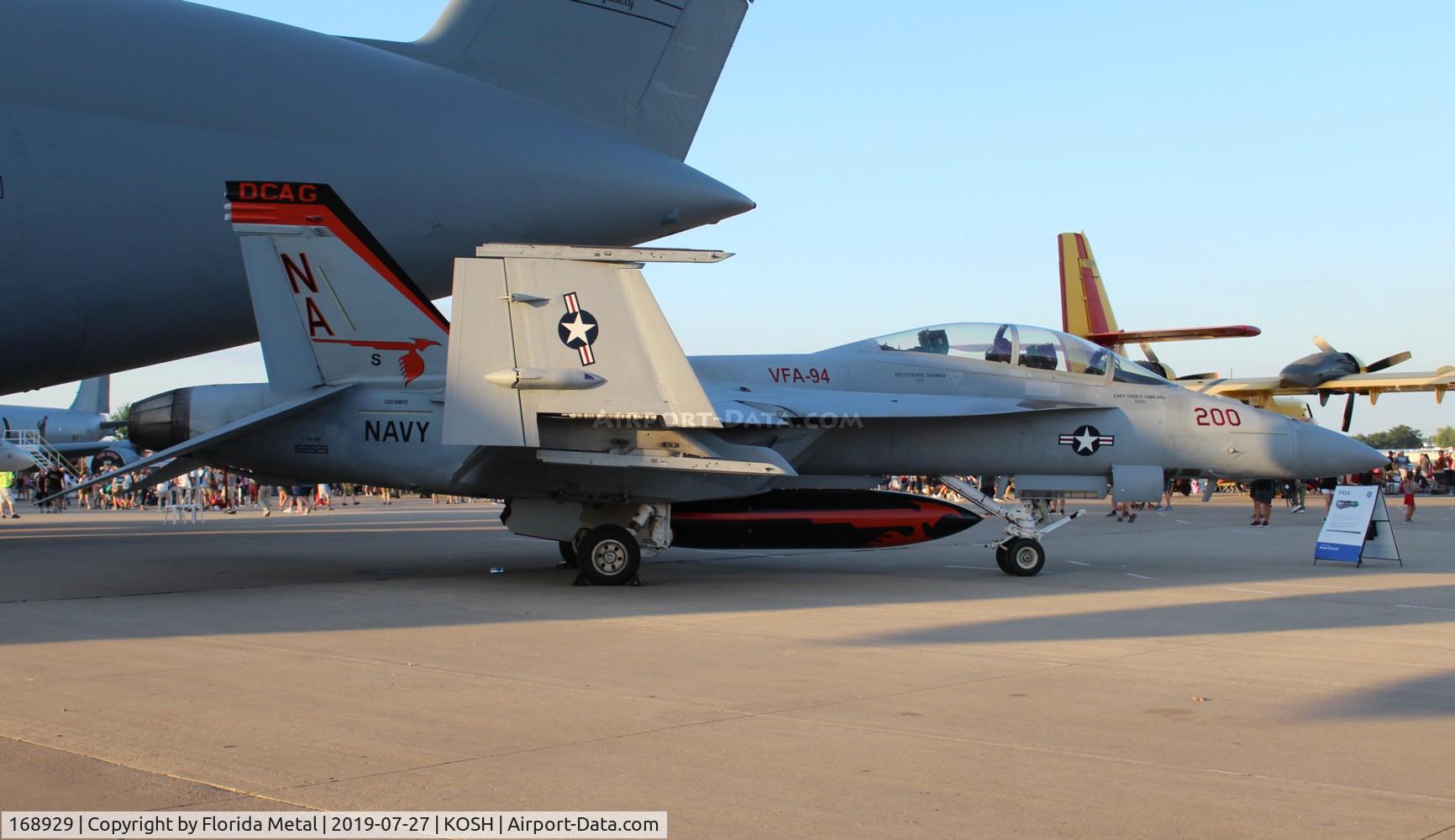 168929, Boeing F/A-18F Super Hornet C/N F275, Air Venture 2019
