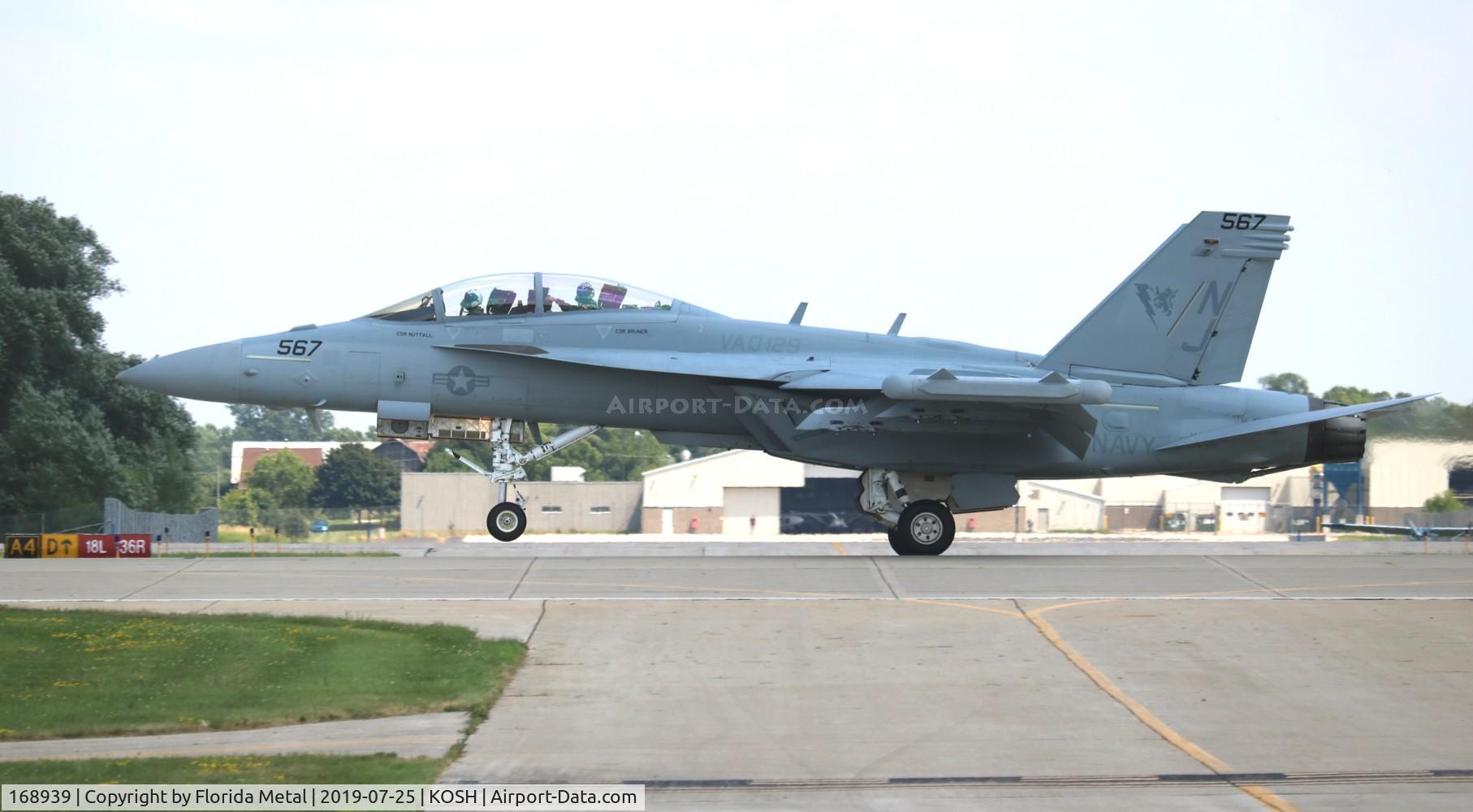 168939, Boeing EA-18G Growler C/N G-111, Air Venture 2019