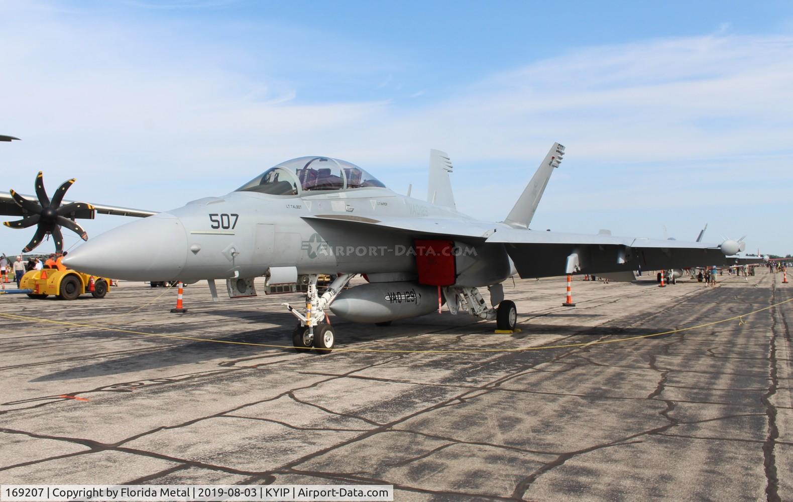 169207, Boeing EA-18G Growler C/N G-140, Thunder Over Michigan 2019