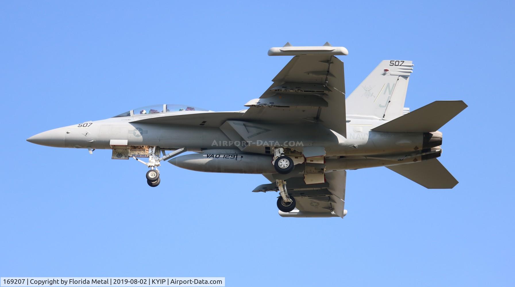 169207, Boeing EA-18G Growler C/N G-140, Air Venture 2019