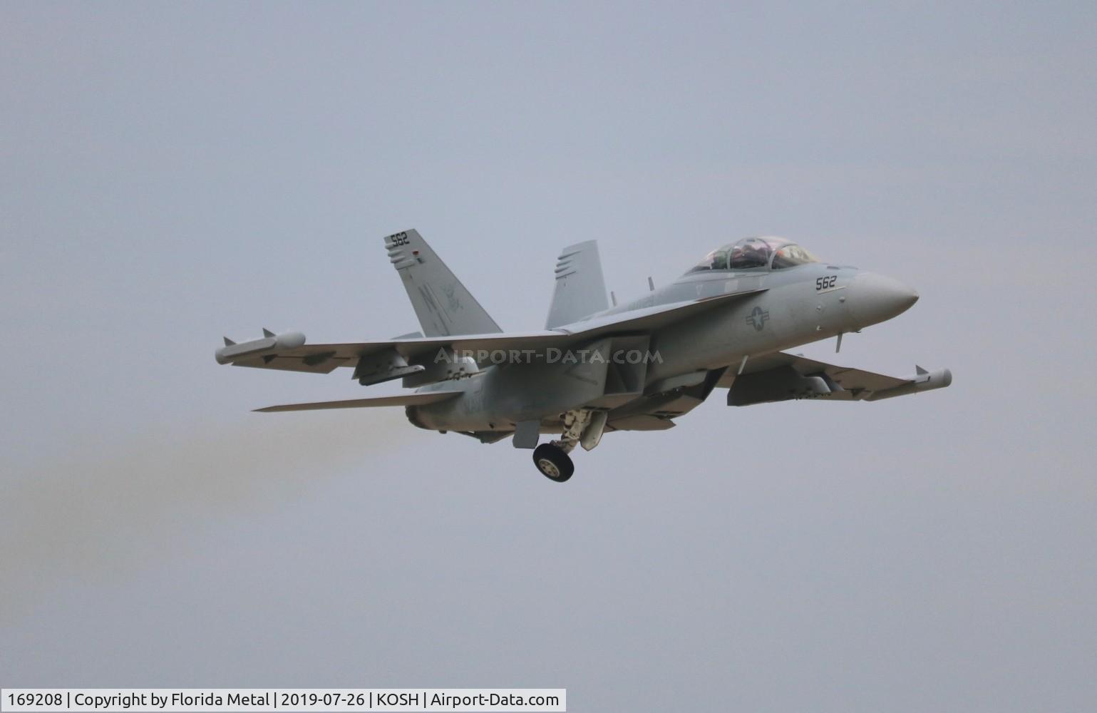 169208, Boeing EA-18G Growler C/N G-141, Air Venture 2019