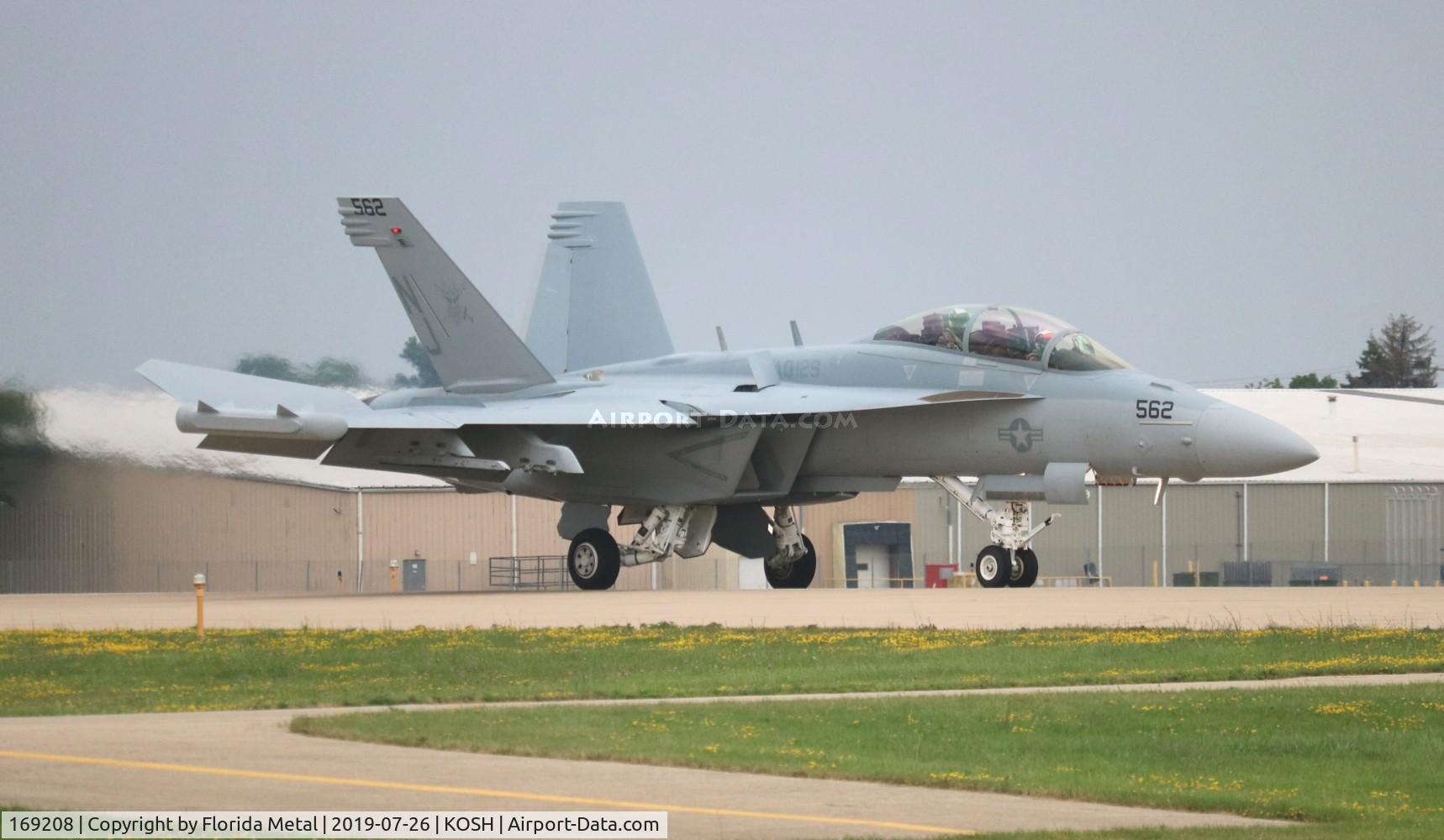 169208, Boeing EA-18G Growler C/N G-141, Air Venture 2019