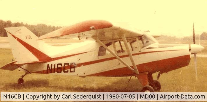 N16CB, 1974 Maule M-5-220C Lunar Rocket C/N 5016C, 2nd Owner 1980s, Bowie, Maryland