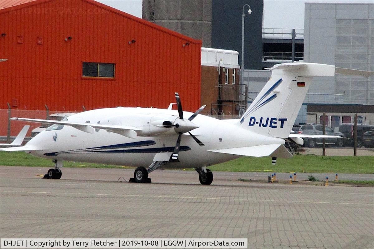 D-IJET, 2002 Piaggio P-180 Avanti C/N 1056, at Luton
