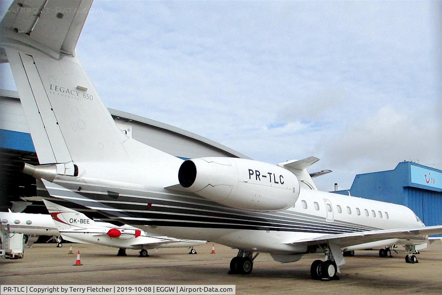 PR-TLC, 2012 Embraer EMB-135BJ Legacy 650 C/N 14501164, At Luton, UK