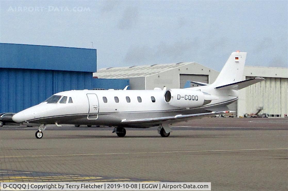 D-CQQQ, 2013 Cessna 560XL Citation XLS+ C/N 560-6134, At Luton