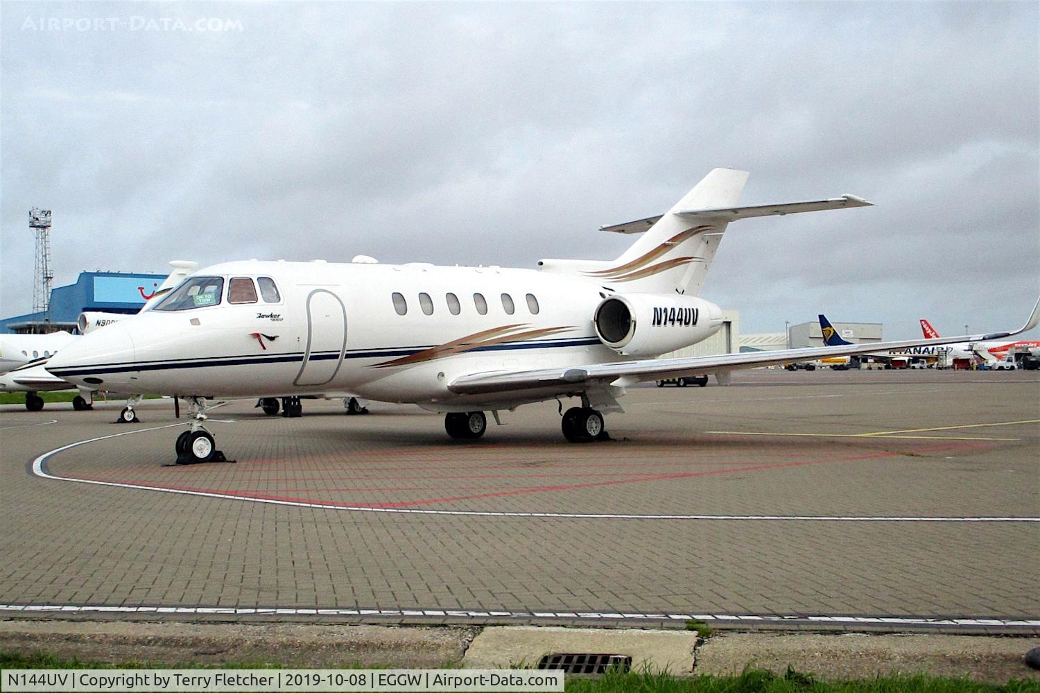 N144UV, 2010 Hawker Beechcraft 900XP C/N HA-0177, At Luton