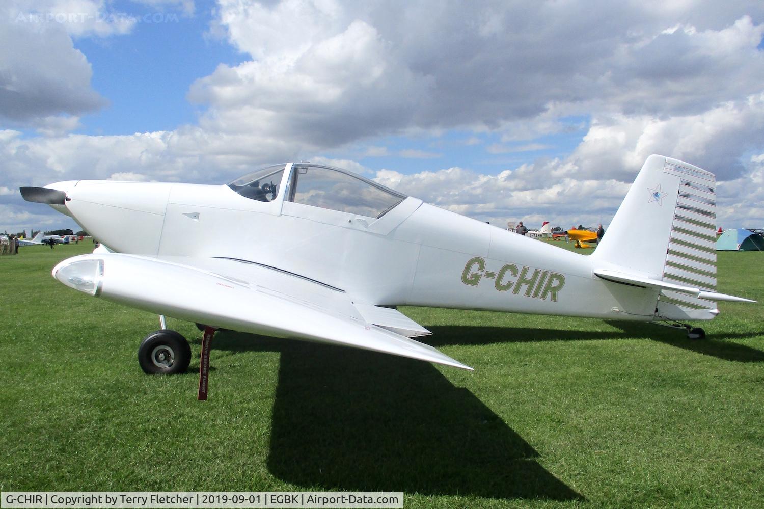 G-CHIR, 2013 Vans RV-7 C/N PFA 323-13981, At Sywell