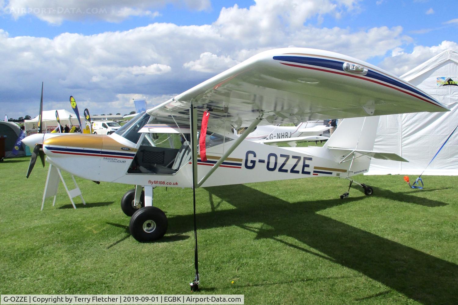 G-OZZE, 2011 Lambert Mission M108 C/N LAA 370-15089, At Sywell