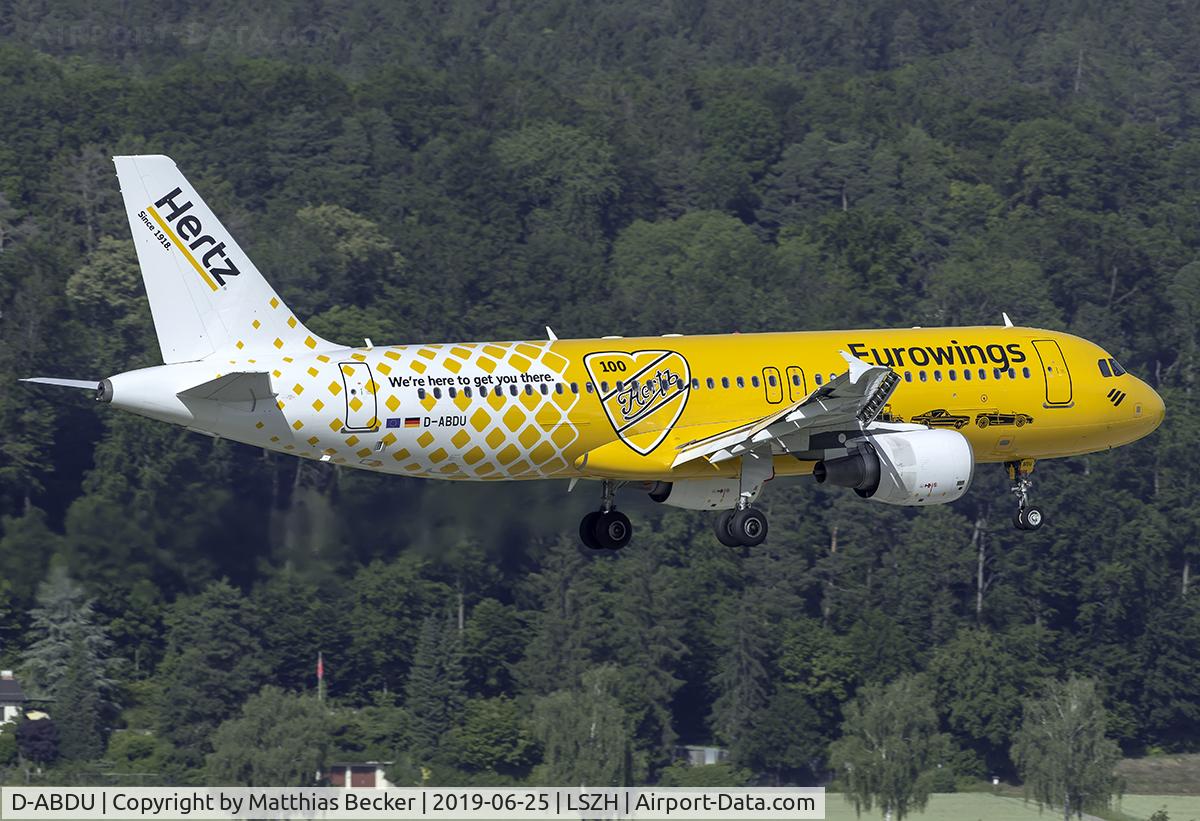 D-ABDU, 2008 Airbus A320-214 C/N 3516, D-ABDU