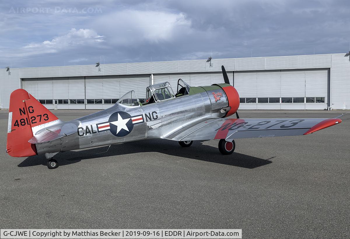 G-CJWE, 1952 Canadian Car & Foundry T-6 Harvard Mk.4 C/N CCF4-97, G-CJWE