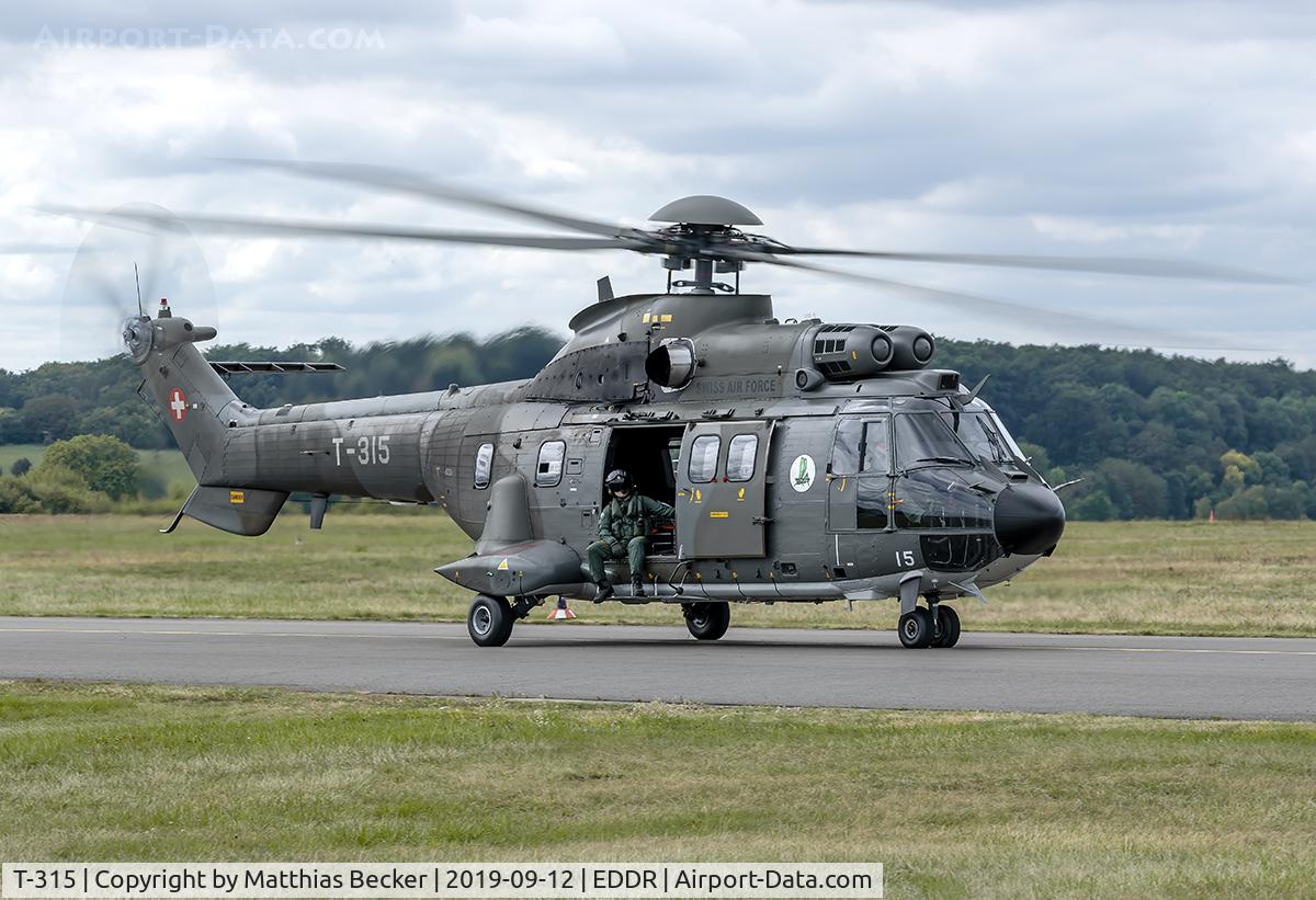 T-315, Aerospatiale AS-332M1 Super Puma C/N 2335, T-315